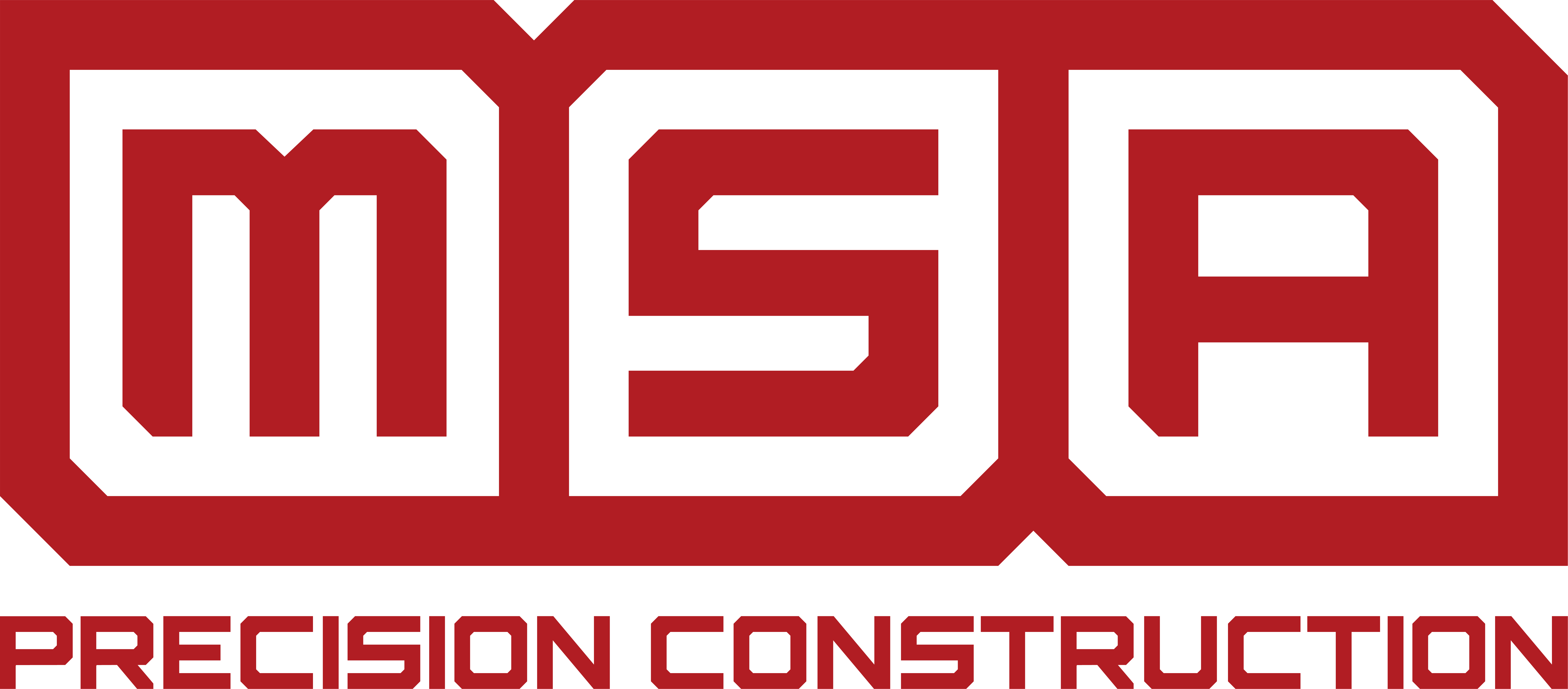 MSA Precision Construction Logo